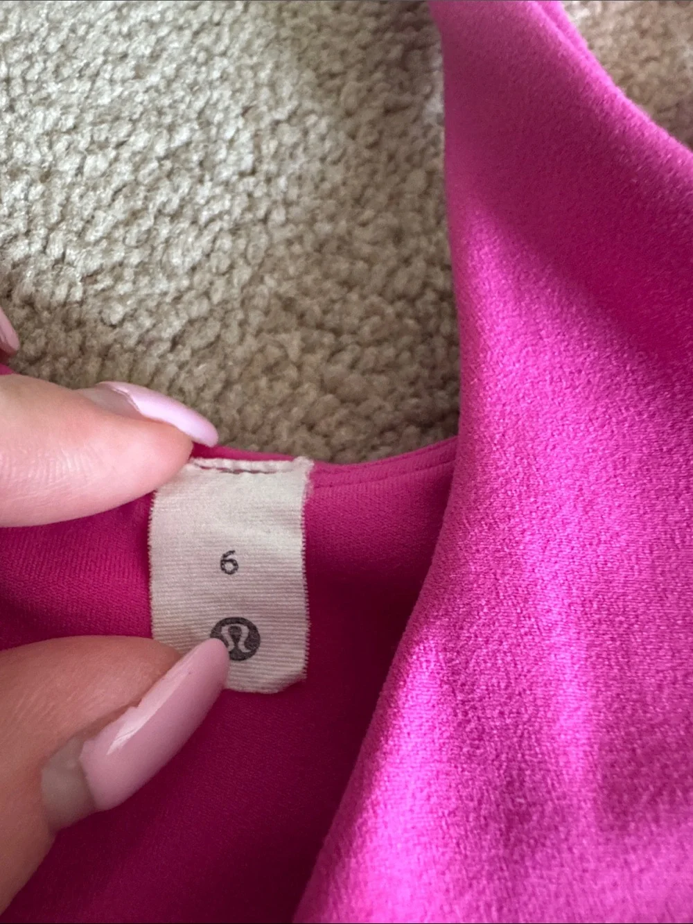 Lululemon Align Tank Full Length - Hot pink